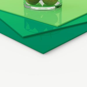Pizarra verde a medida