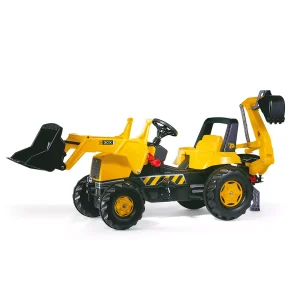 Tractor de Pedales rollyJunior JCB con pala y excavadora