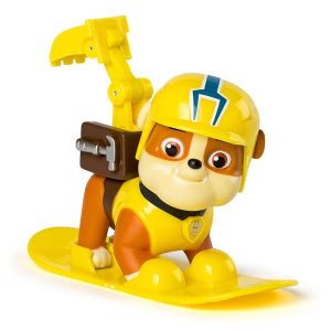 Figura Rubble Rescate Nieve Paw Patrol