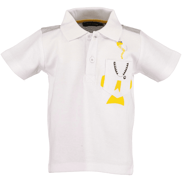 BLUE SEVEN Camisa de niño blanca