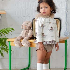 Pequeños Piratas conjunto niña focas 25244